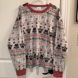 Hanna Andersson Unisex Star Wars Christmas Pajama Top Size Large